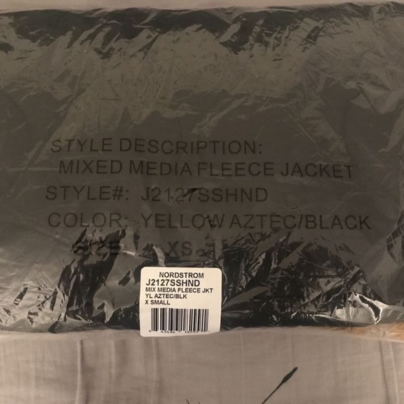 Mixed Media Fleece Jacket - Picture 2 of 3